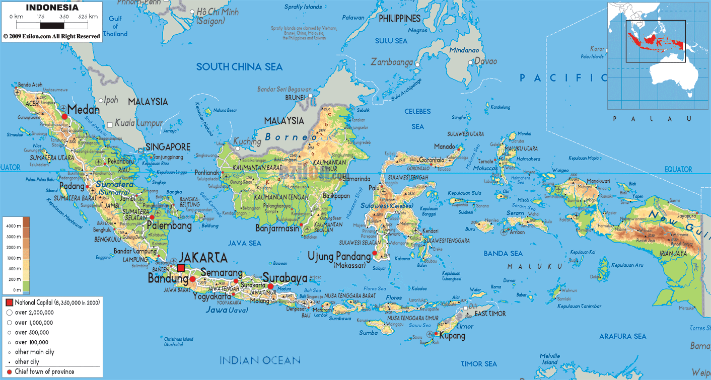 Indonesia Map