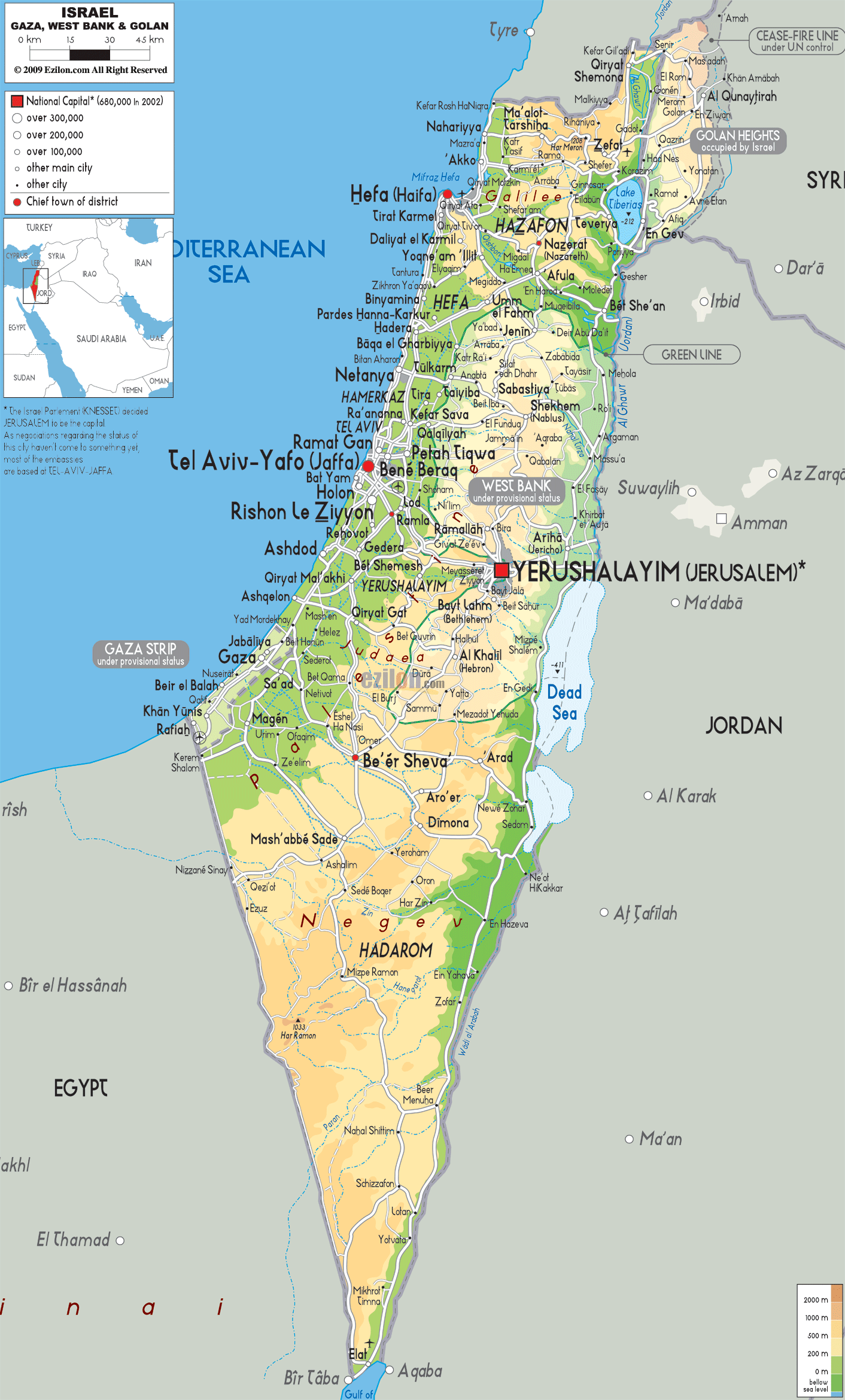 http://www.ezilon.com/maps/images/asia/Israel-physical-map.gif