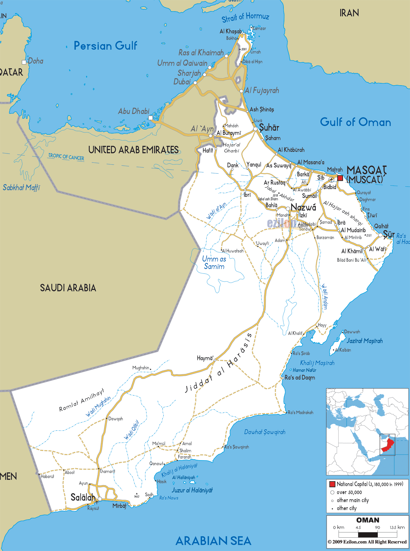 Oman Road Map 