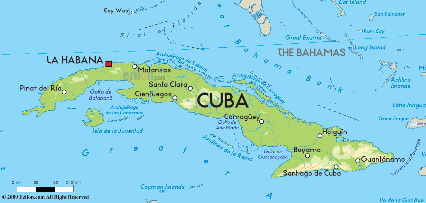 MAP OF CUBA | World Map Of İmages