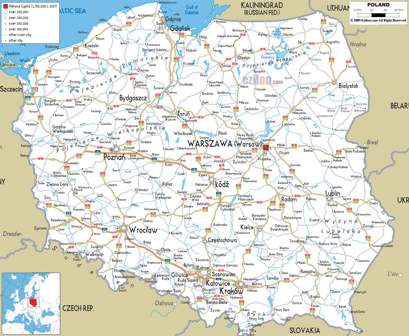 clipart map of poland - photo #30