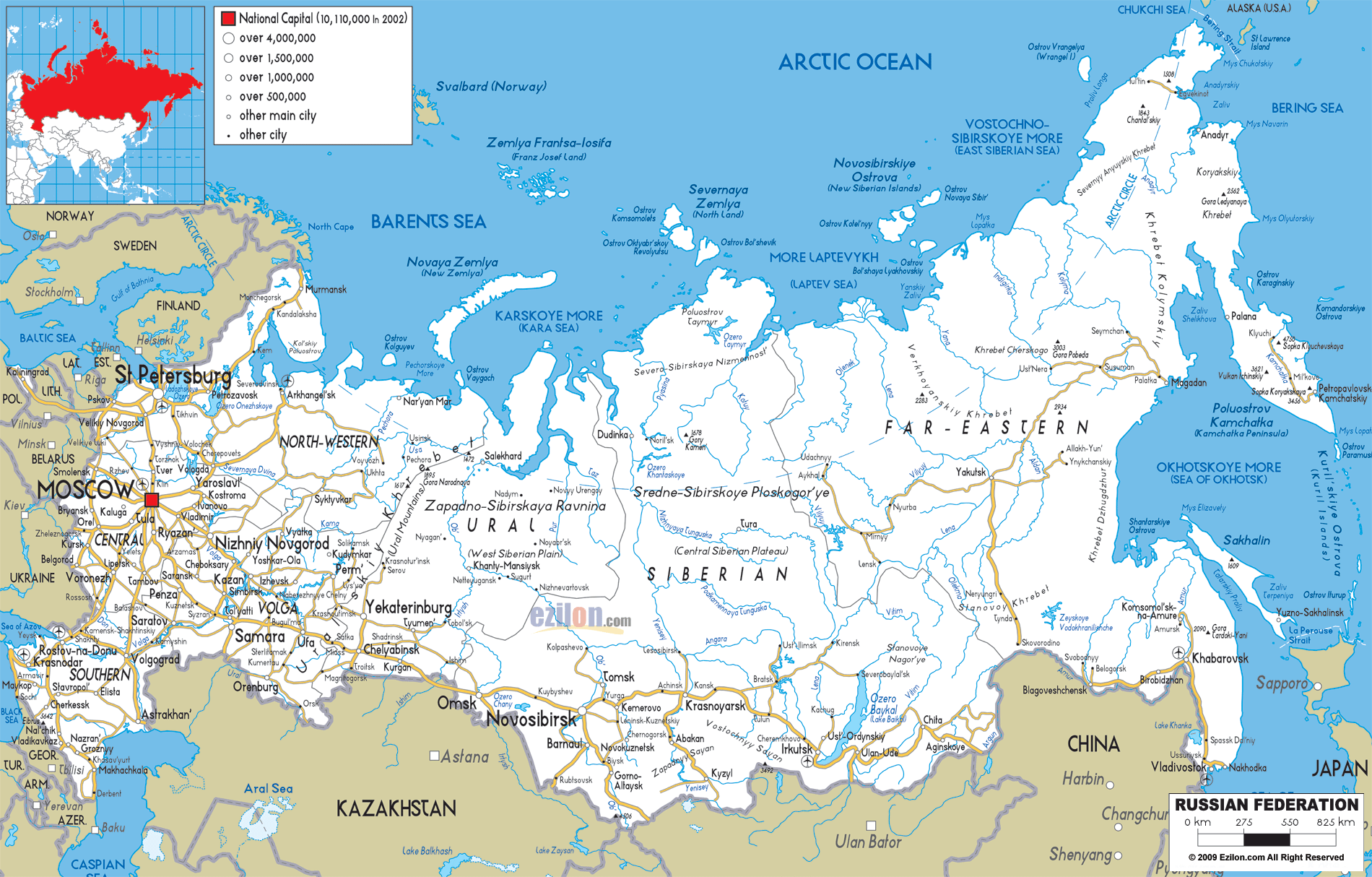 Maps Russian 92