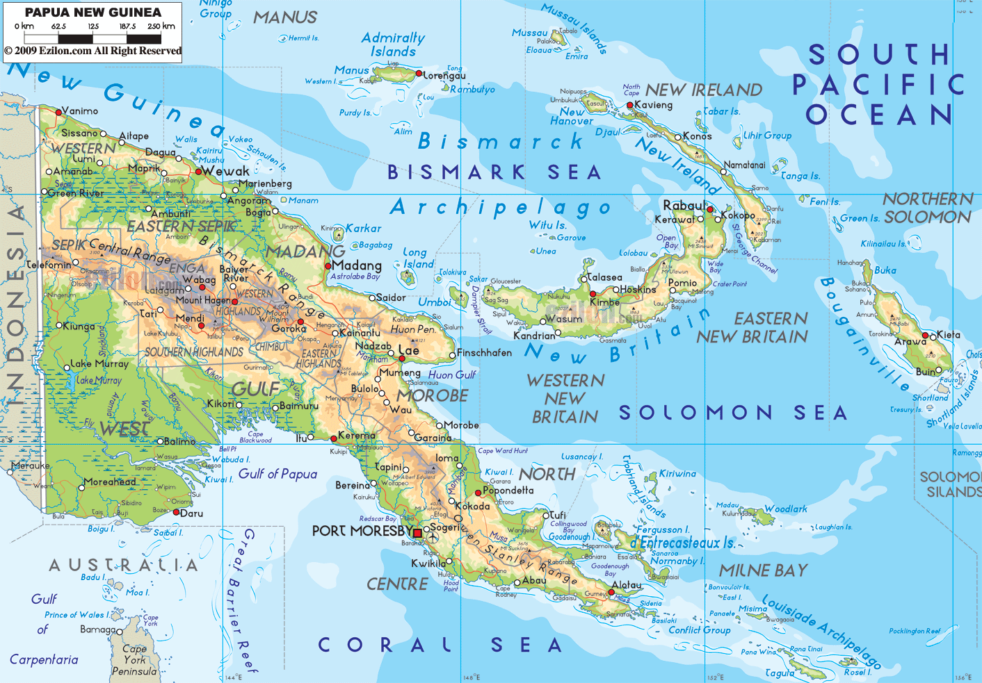 Download this Map Papua New Guinea... picture