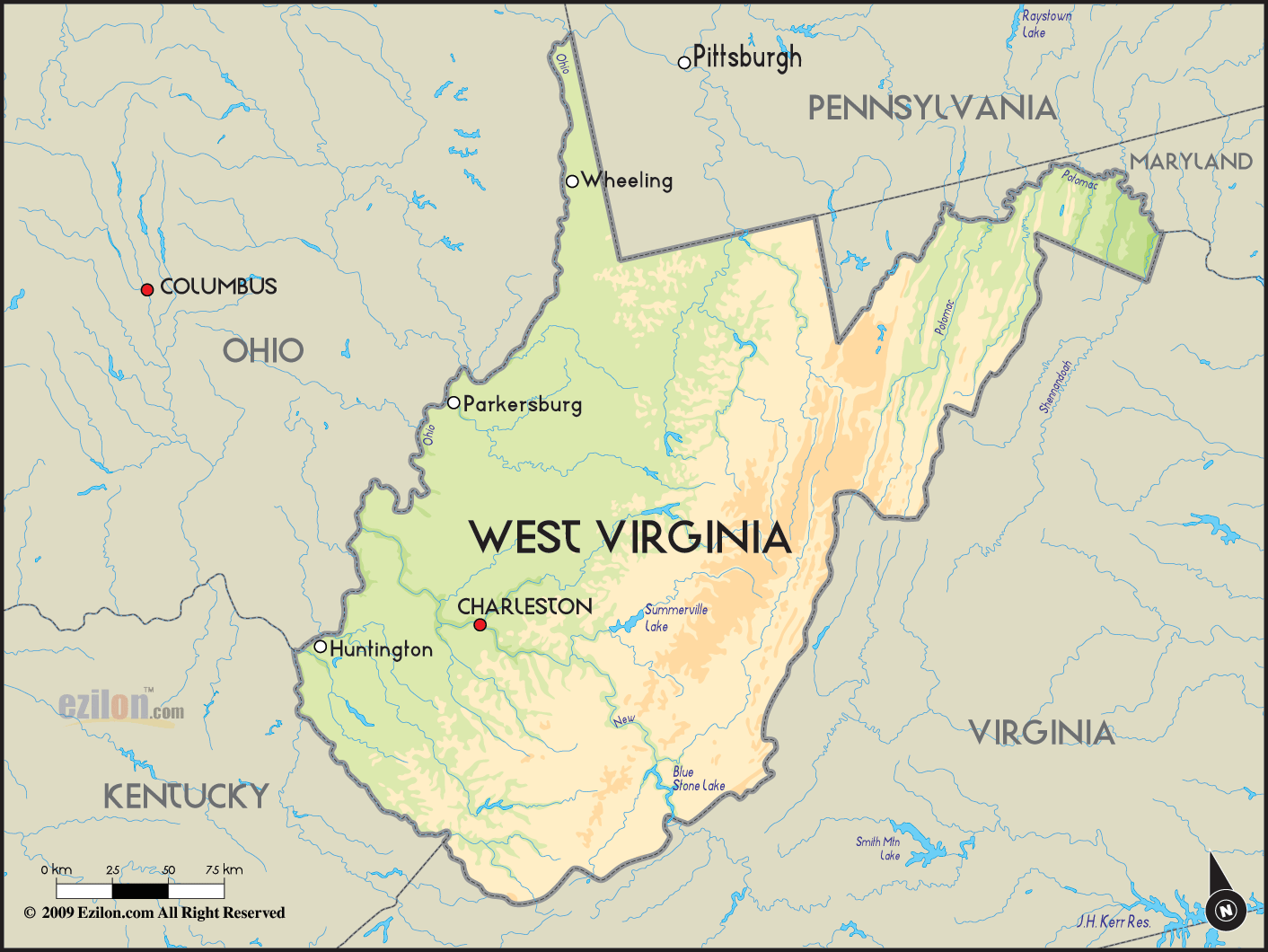 Unveiling The Landscape: A Comprehensive Guide To Virginia’s Geography 