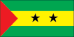 Säo Tomé and Principe Flag