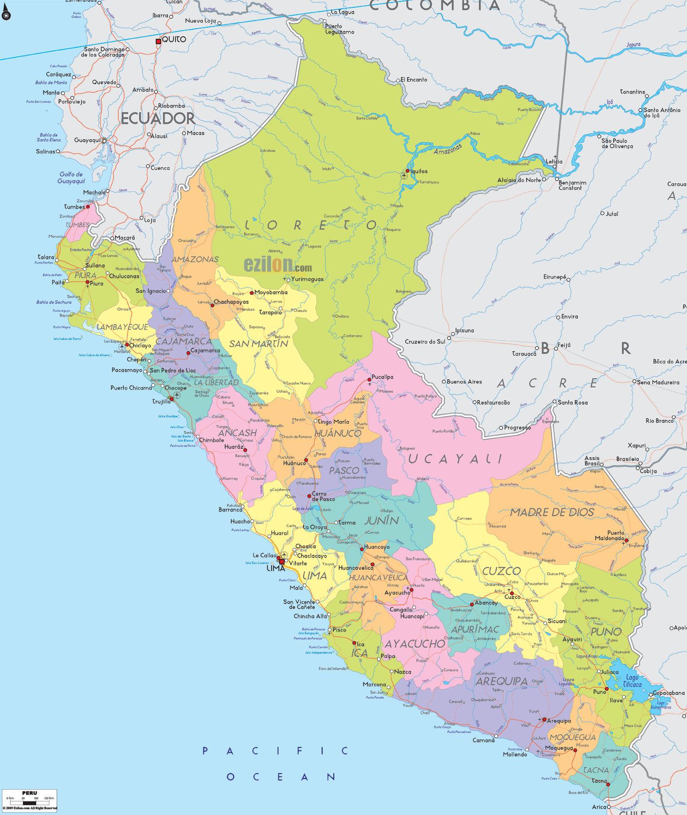 Álbumes 102+ Foto Mapa Del Peru Y Sus Regiones Cena Hermosa