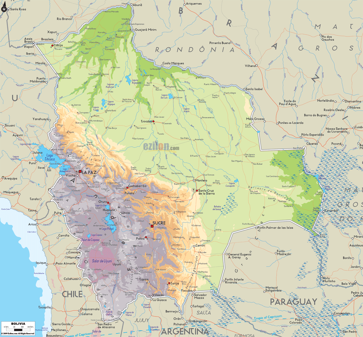 Geografia De Bolivia