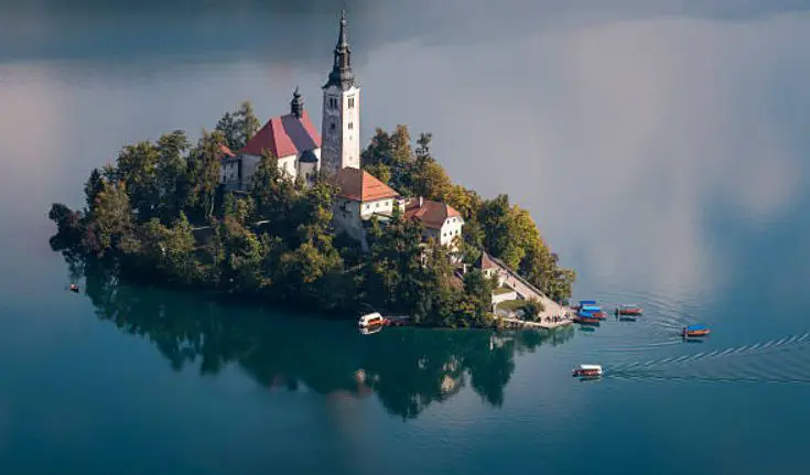 Bled In Slovenia A Pristine Island Surrounded By Turquoise Waters