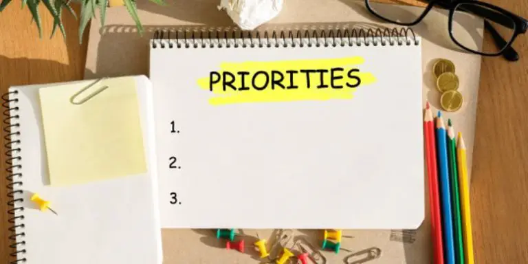 Prioritizing Means Productivity