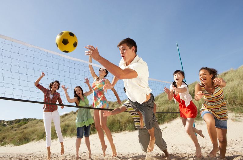 Know About The Rules Of Beach Volleyball Ezilon Articles