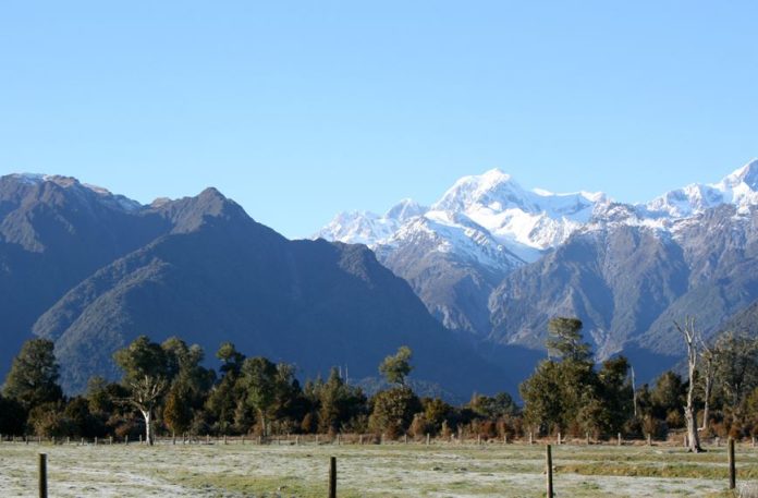 Mt. Cook in South Island, New Zealand