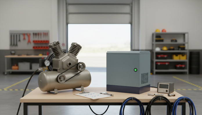 Cost analysis between reciprocating air compressors and rotary screw systems