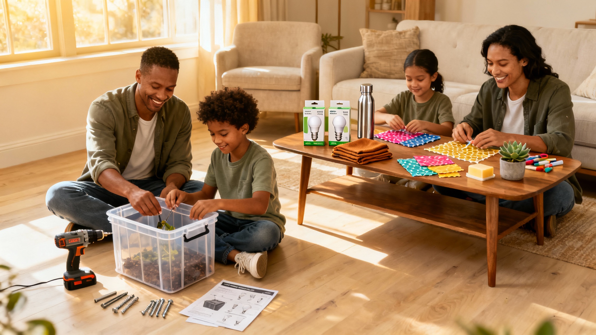 Living tips for families on a budget