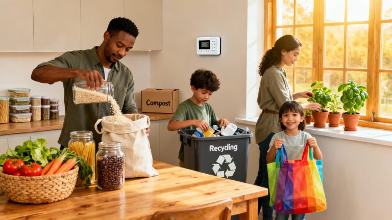 Sustainable Living for Families on a Budget: Easy Energy, Food, and DIY Tips That Save Money